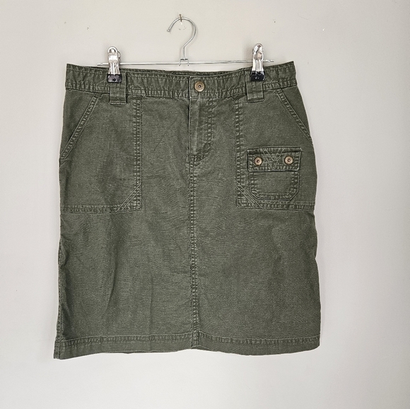 Vintage khaki short skirt  by Columbia grandeur 4 - Picture 1 of 6